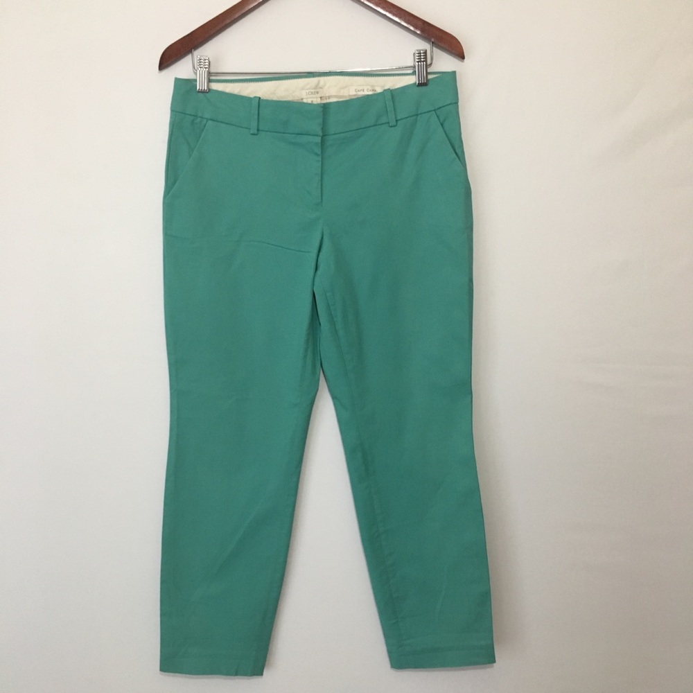 J Crew Teal Capris